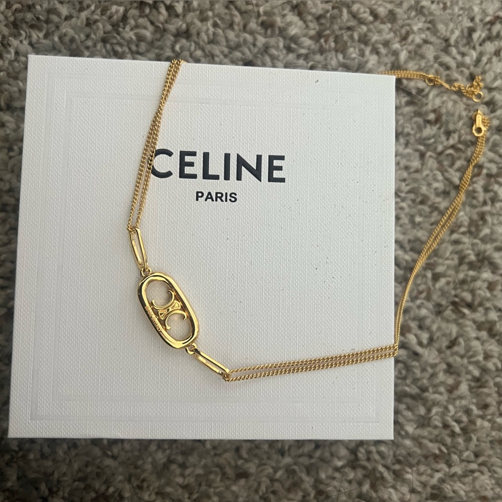 Celine Gold Necklace